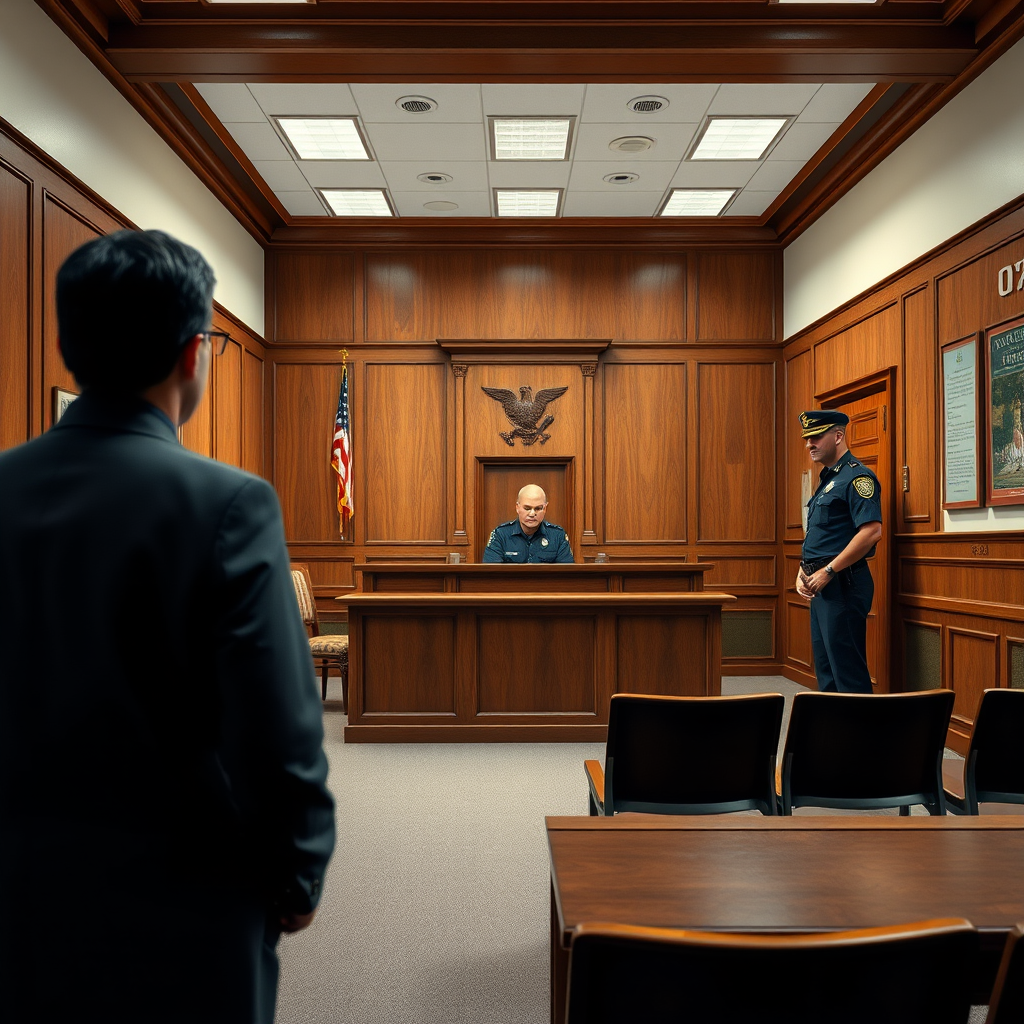 Breaking: Individual Appears Before the Court